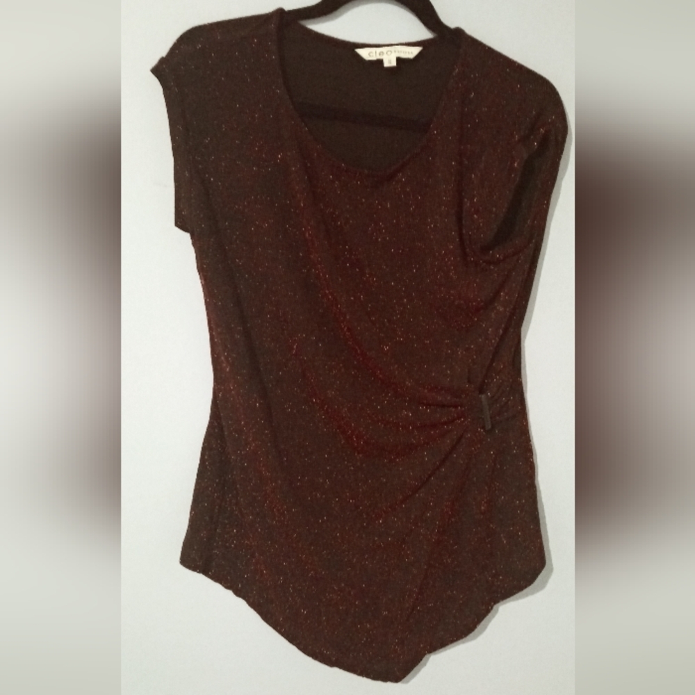 Cleo Sparkly sleeveless blouse